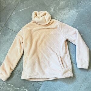 Eyelet and Ivy, fuzzy turtleneck pullover, size 12